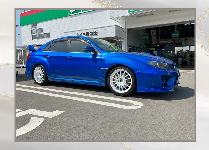 WRXのホイール交換！