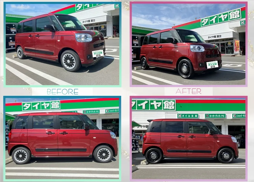 DAIHATSU / MOVE canbusのタイヤ・ホイー...