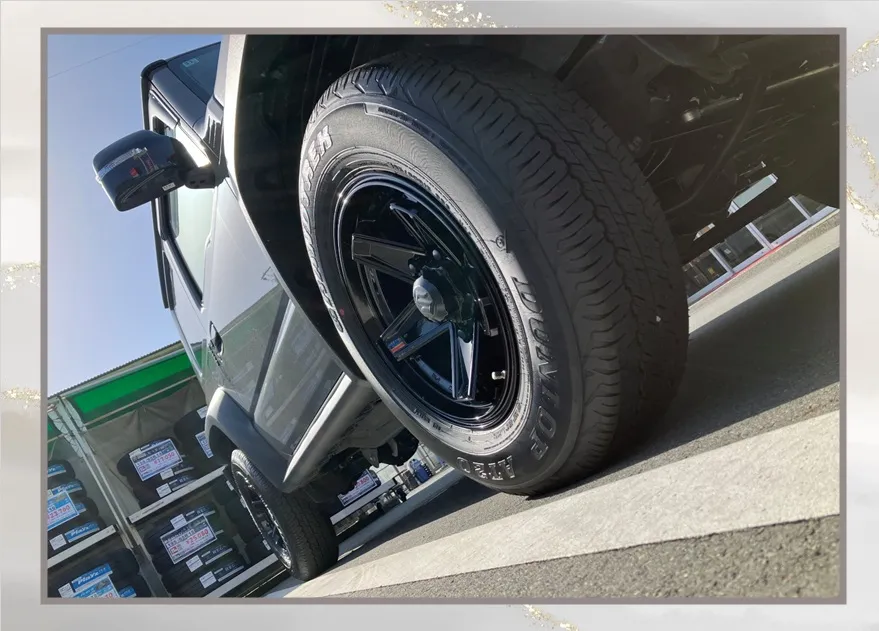 SUZUKI / JIMNY SIERRA ホイール交換
