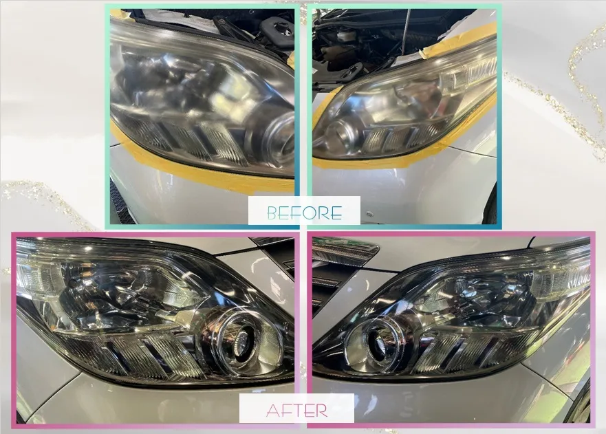 ツルピカなヘッドライト！