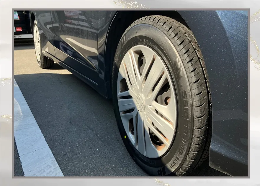 HONDA / FITのタイヤ交換