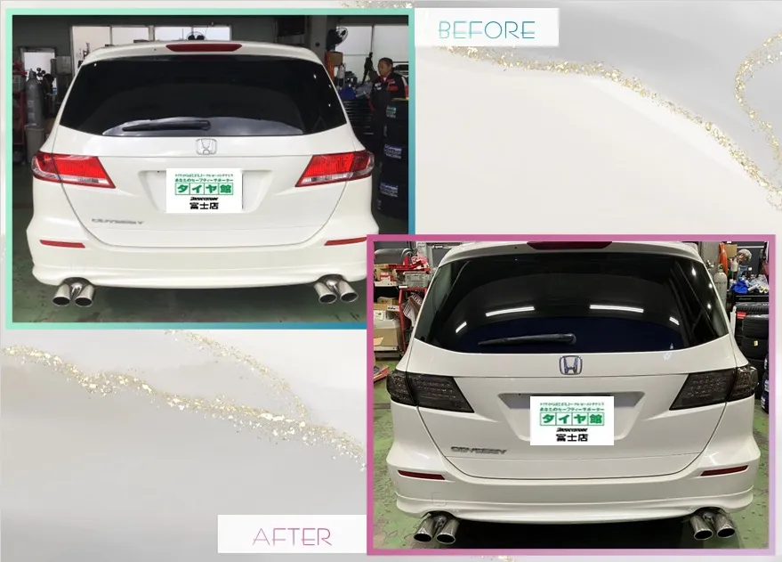 HONDA / ODYSSEY ライト交換