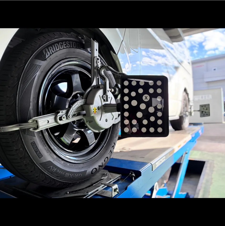 TOYOTA/HIACEのアライメント