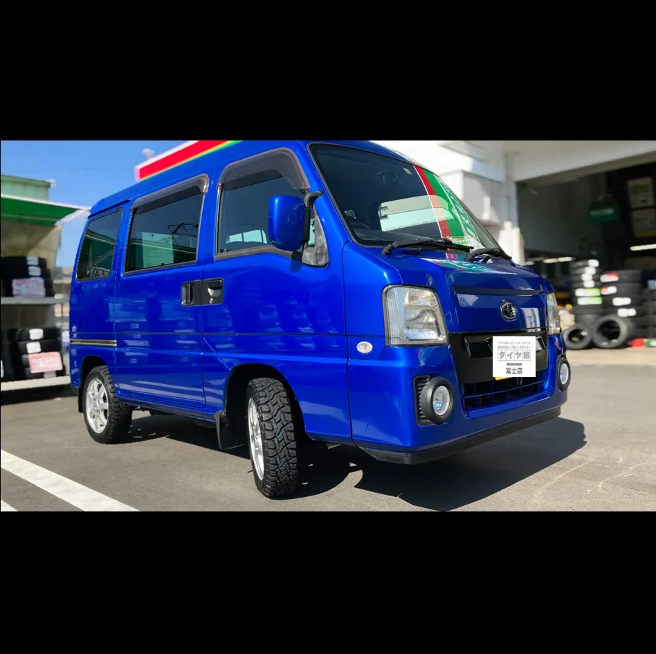 SUBARU/SAMBER VAN タイヤ交換