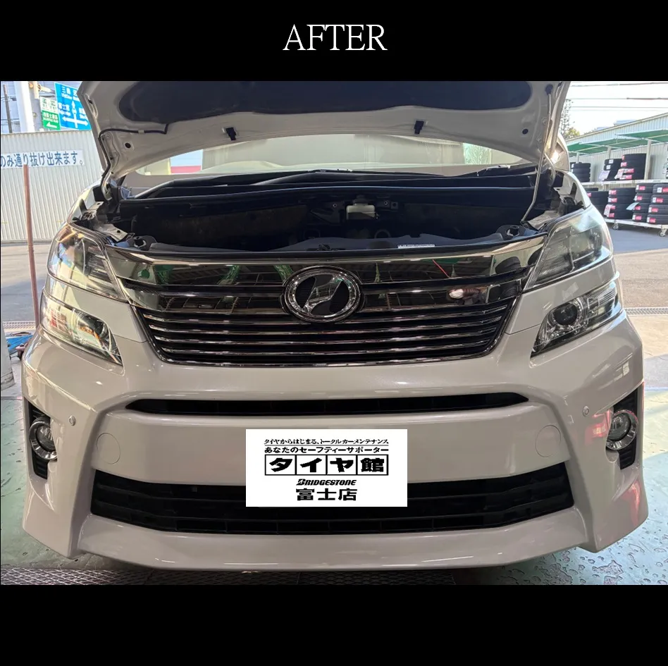 片目だけくすんでる!ヘッドライトクリーニング!