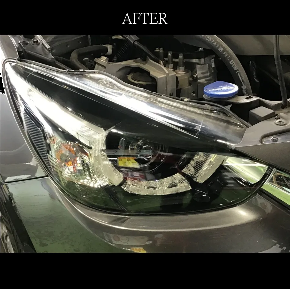 くすみなし！ヘッドライトクリーニング！
