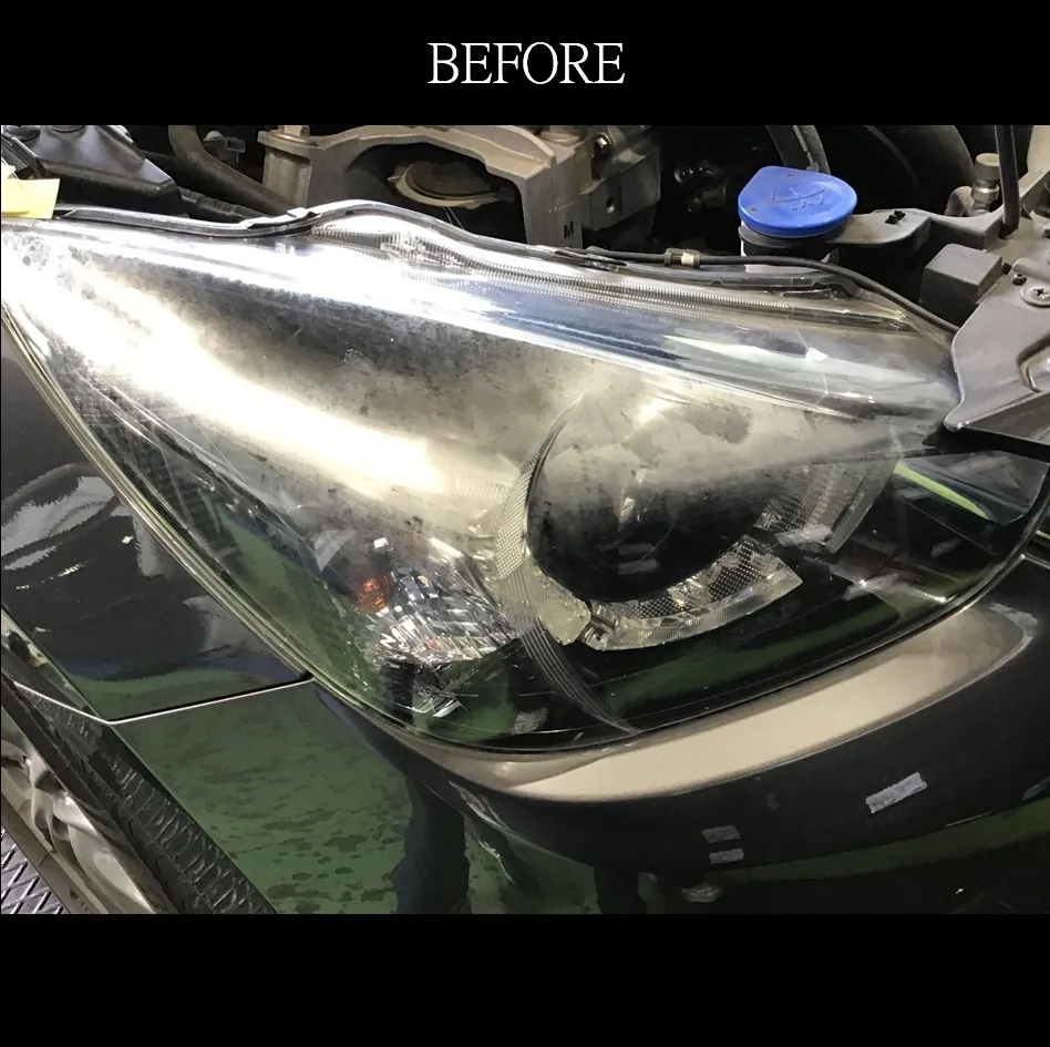 くすみなし！ヘッドライトクリーニング！