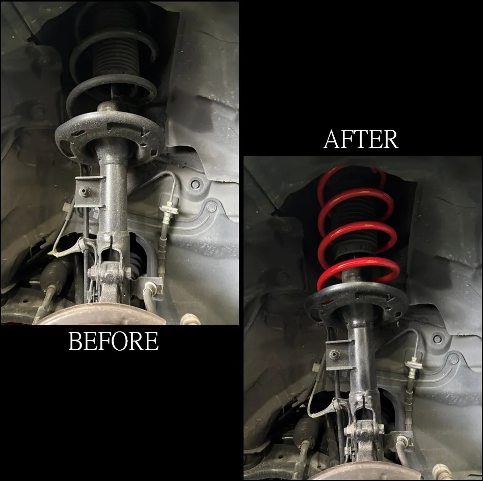 MAZUDA / DEMIO スプリング交換