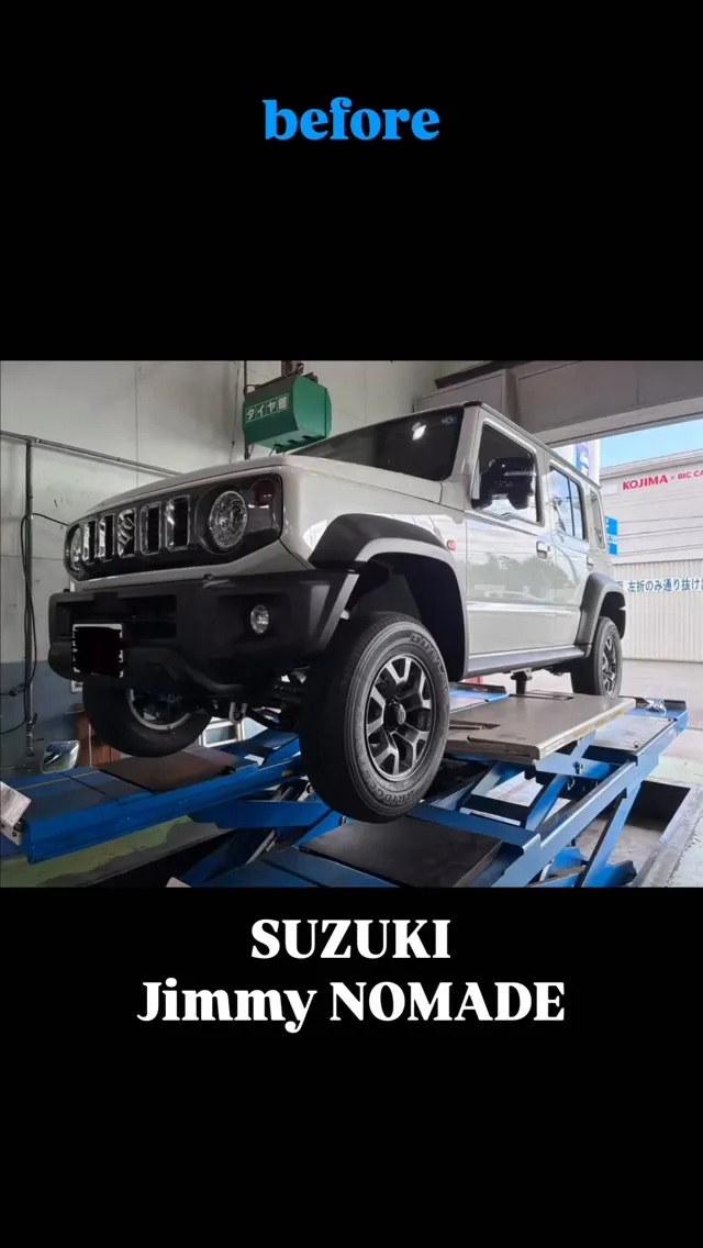 SUZUKI /Jimmy NOMADE タイヤ交換